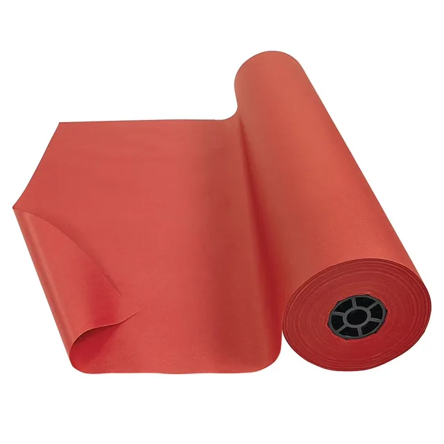 Paper Roll 1000' red 1 inch