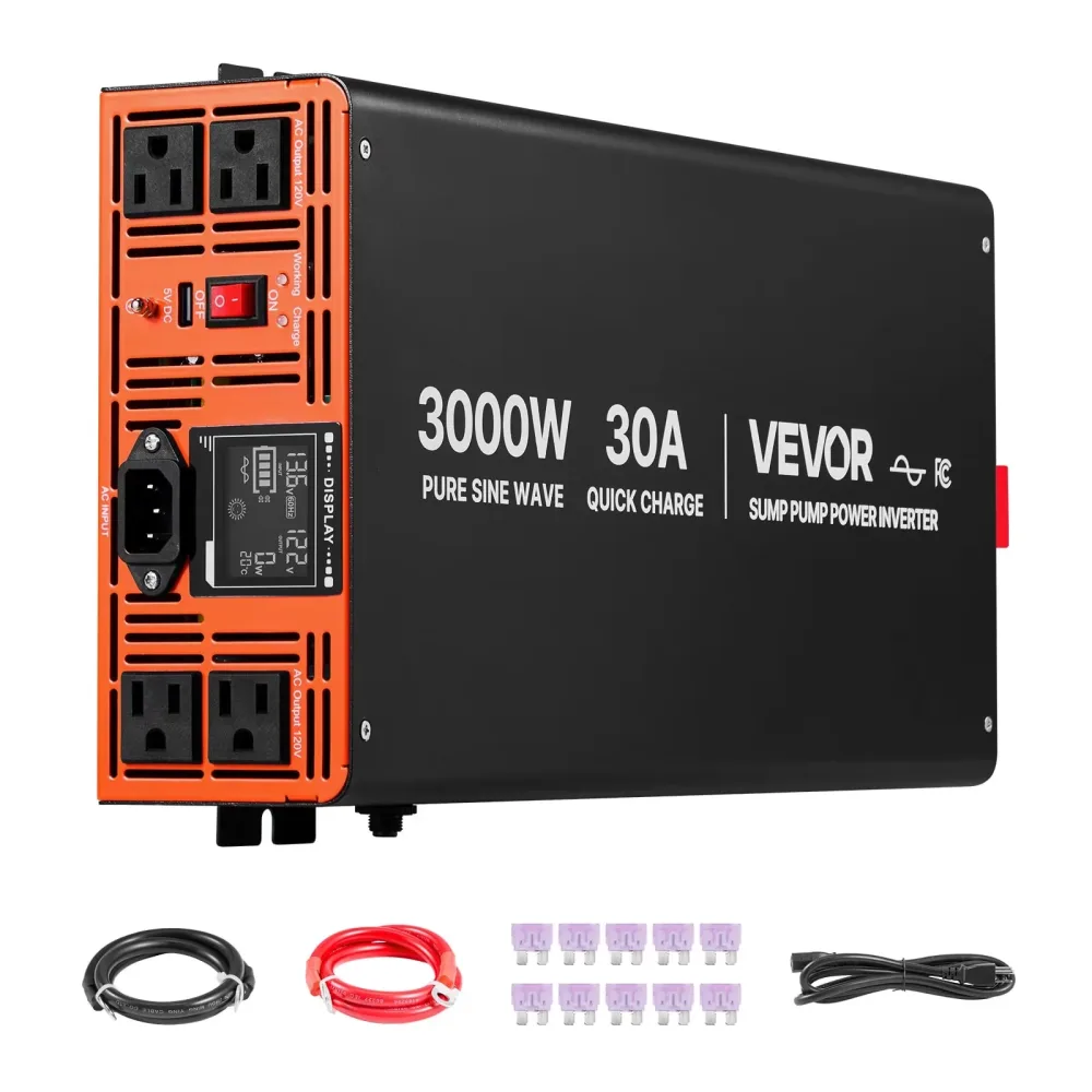 Pump 3000w 120v 12v