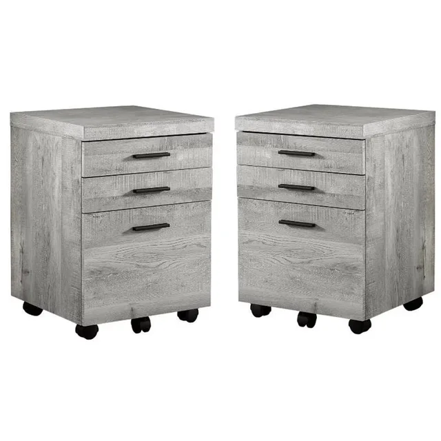 Filing Cabinet gray 25.25" 18.25"