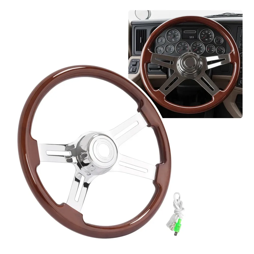 Steering Wheel black 18 inches 202518"