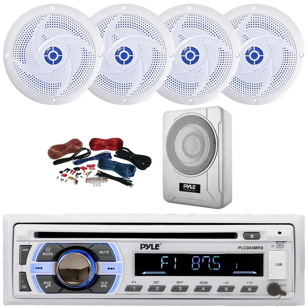 Stereo Receiver 5.25" 180w 600w