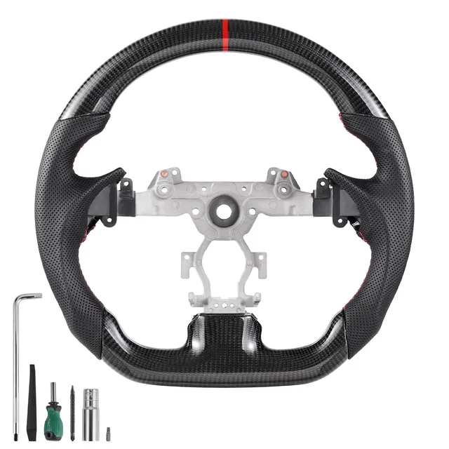 Steering Wheel black 4.75 in 120.65 mm