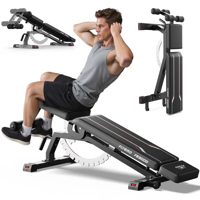 Strength Training 1200lbs adjustable foldable