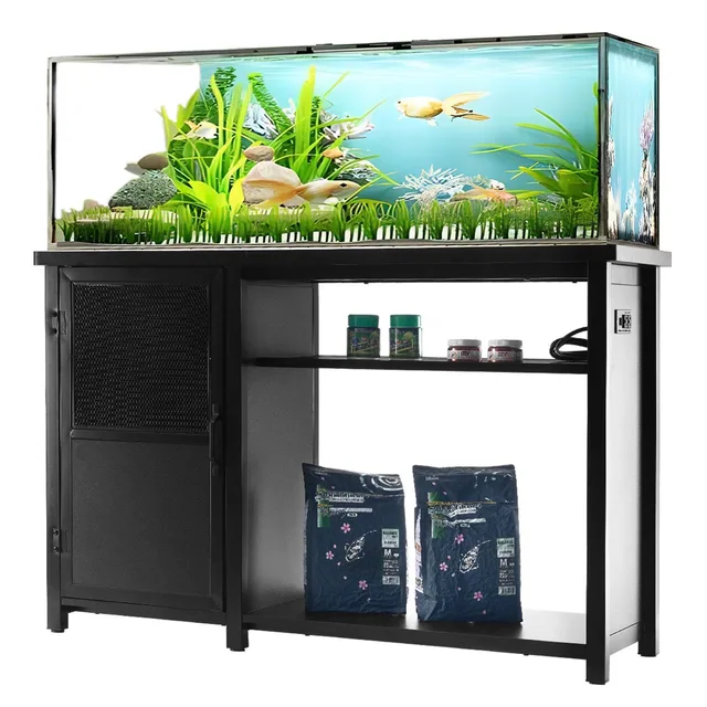 Aquarium Stand 75 gallon 626 lbs black