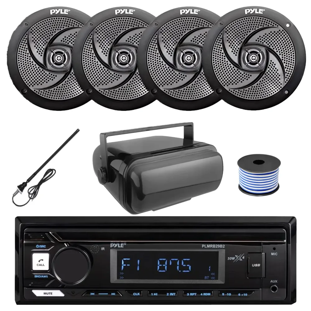 Stereo Receiver 4" 100w bluetooth