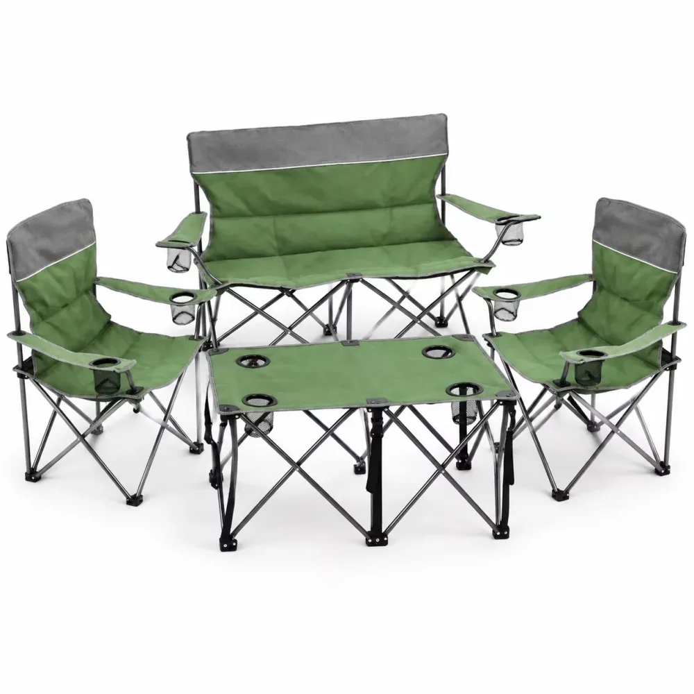 Camping Chair folding portable orange