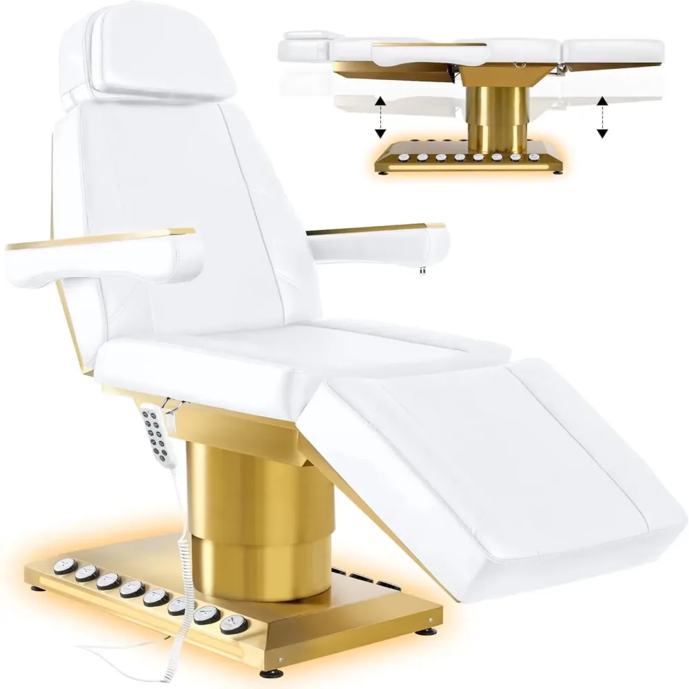 Chair adjustable white 200w