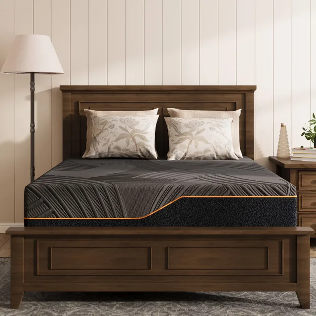 Queen Mattress 14 inch black 75"