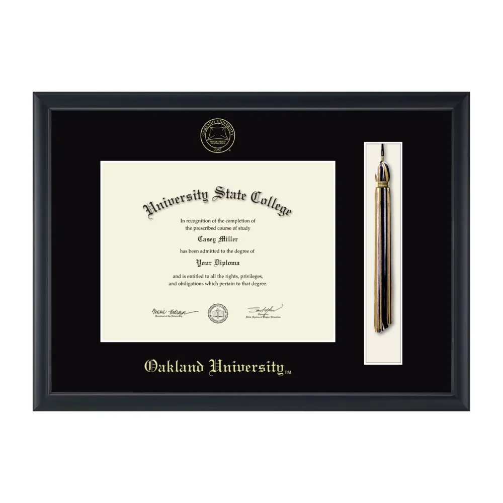 Diploma Frame black 11w 20.75w