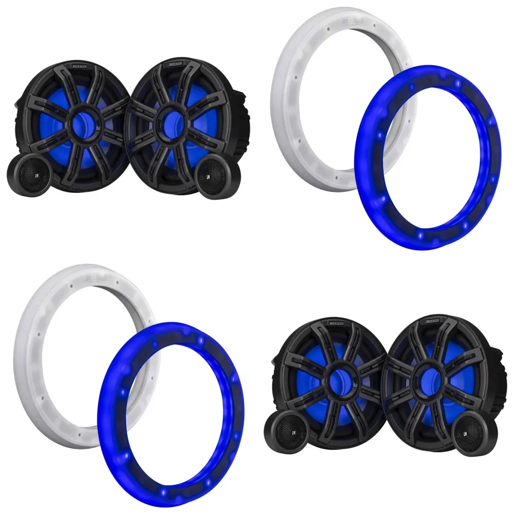 Component 2 pair 8" led