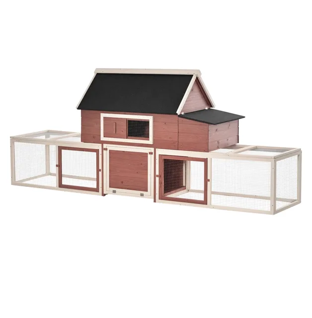 Chicken Coop 114.25" 28" 46.75"
