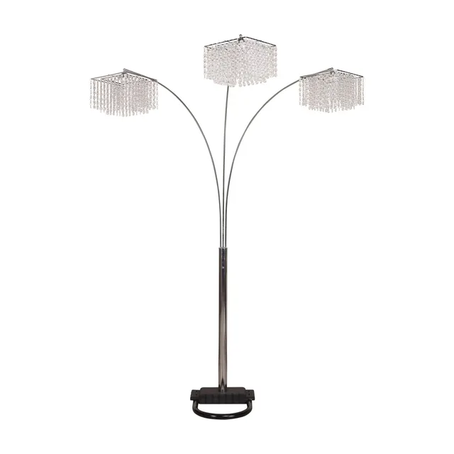 Table Lamp 87in 33.5 lb silver