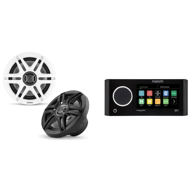 Speaker white black 4.3"