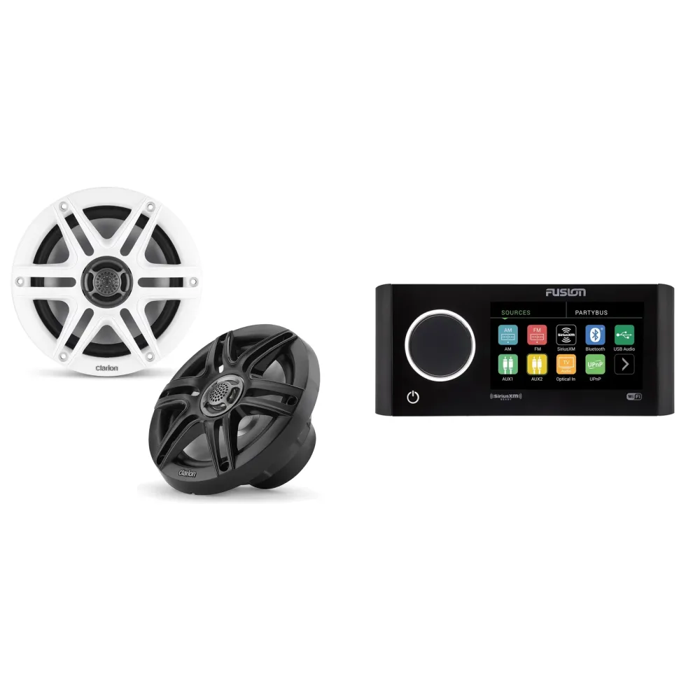 Speaker white black 4.3"