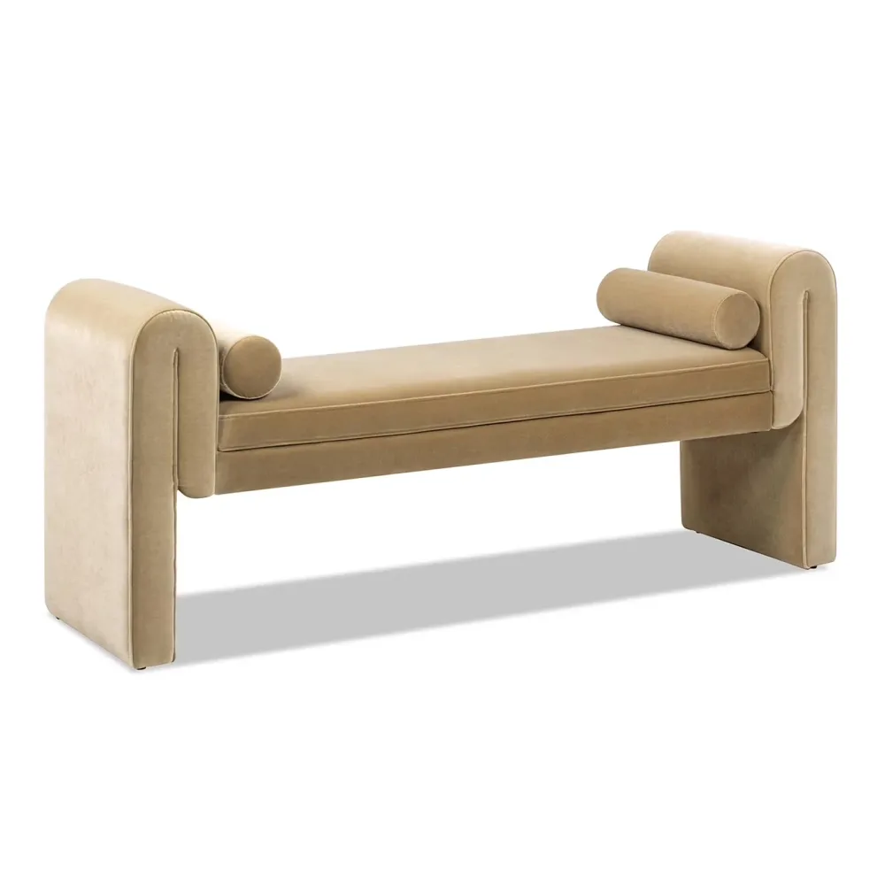 Pillow 60.5" brown beige