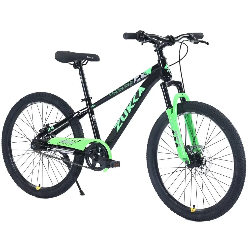 Mountain Bike 24" white green