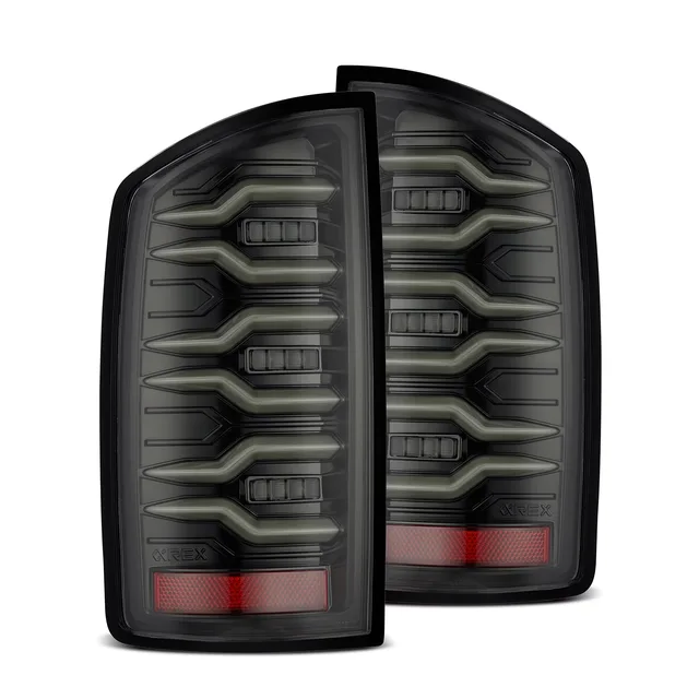 Truck led black red
