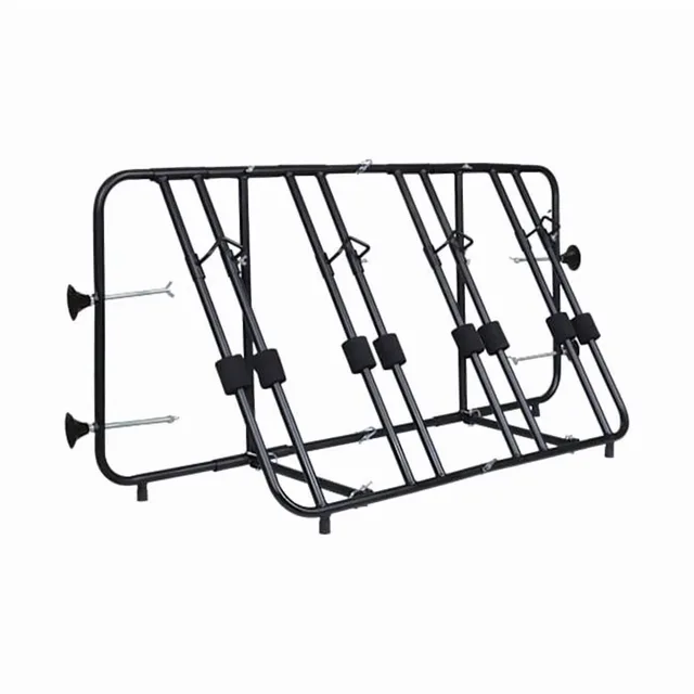 Rack adjustable black 59 inches
