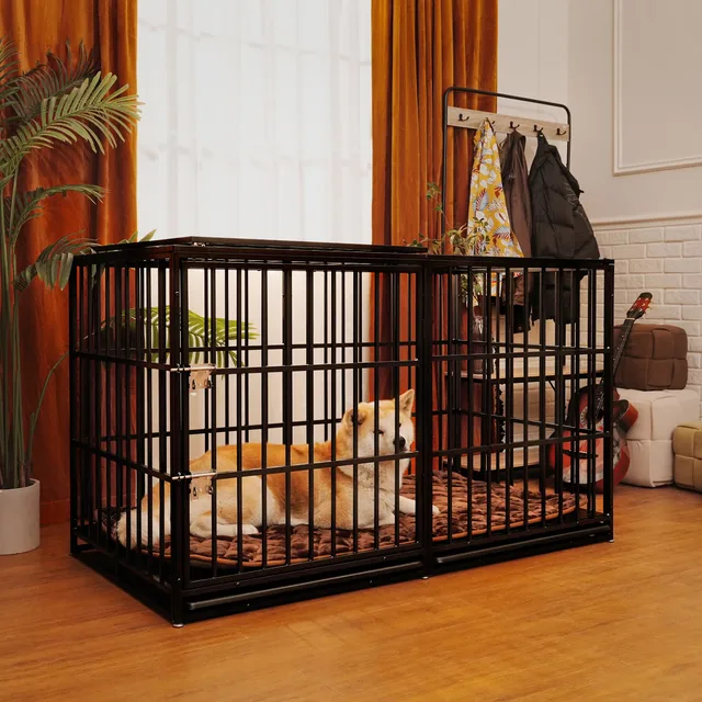 Dog Crate 61" black 15mm