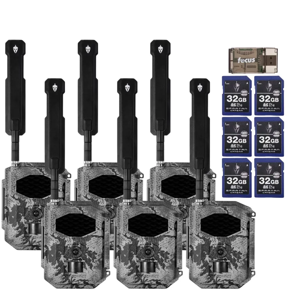 Trail Camera 6 pack 12v