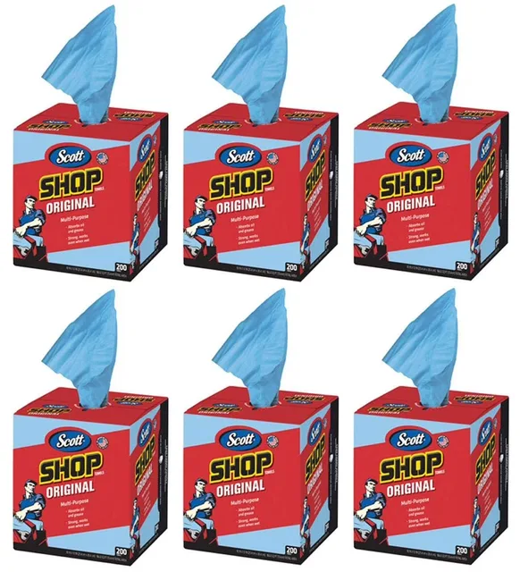Towel 10" 12" blue