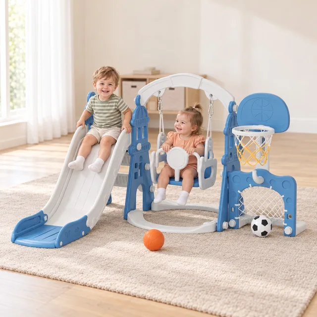 Backyard Play 5 in blue 61"