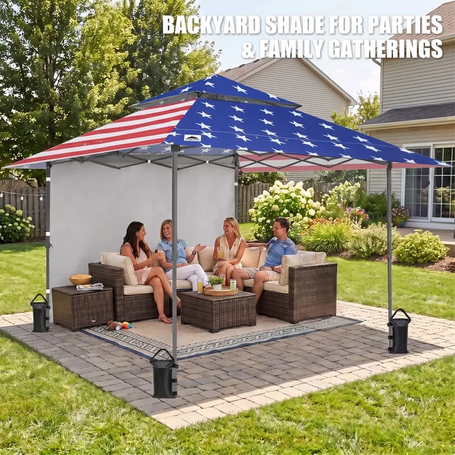 Canopy Tent folding beige 13 ft