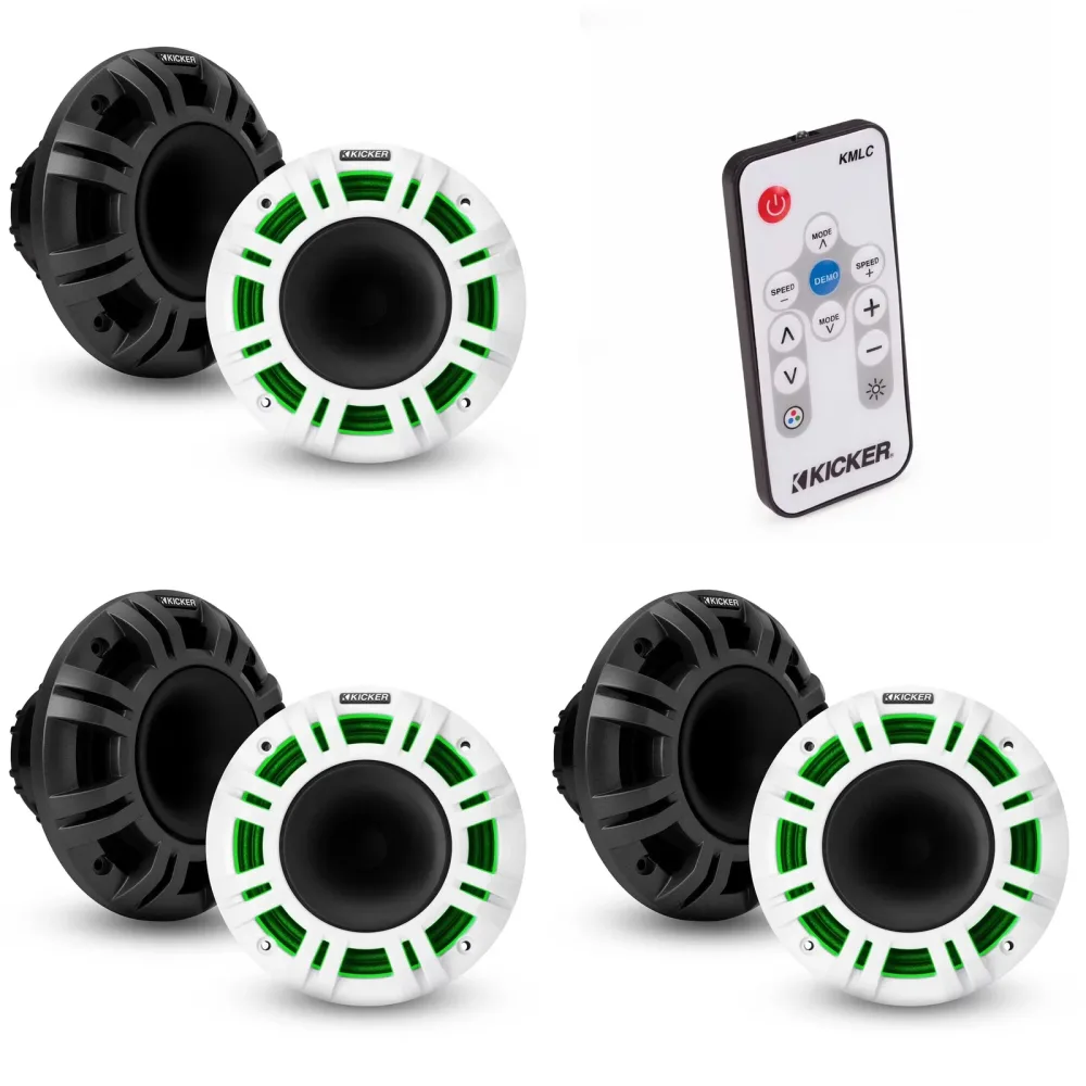Speaker 6.5" led 3 pairs