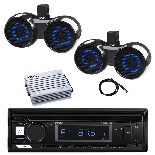 Player Stereo 8" 300 watt bluetooth