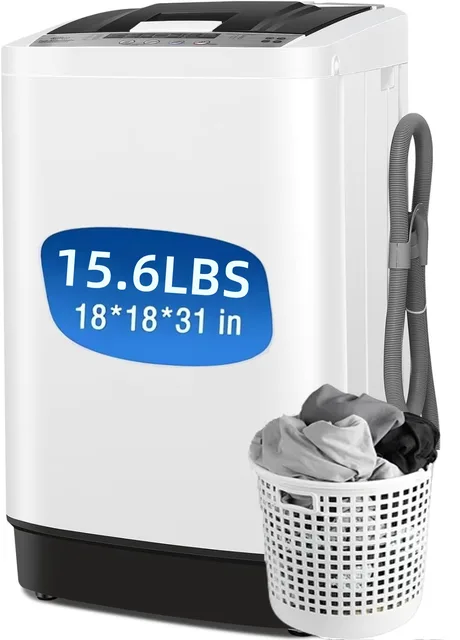 Washing Machine 18.7lbs 15.6lbs portable
