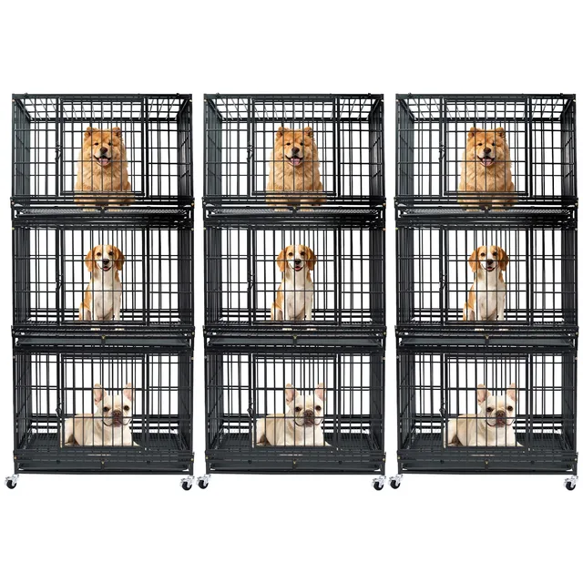 Dog Crate 36 inch 9 pack 70 lbs