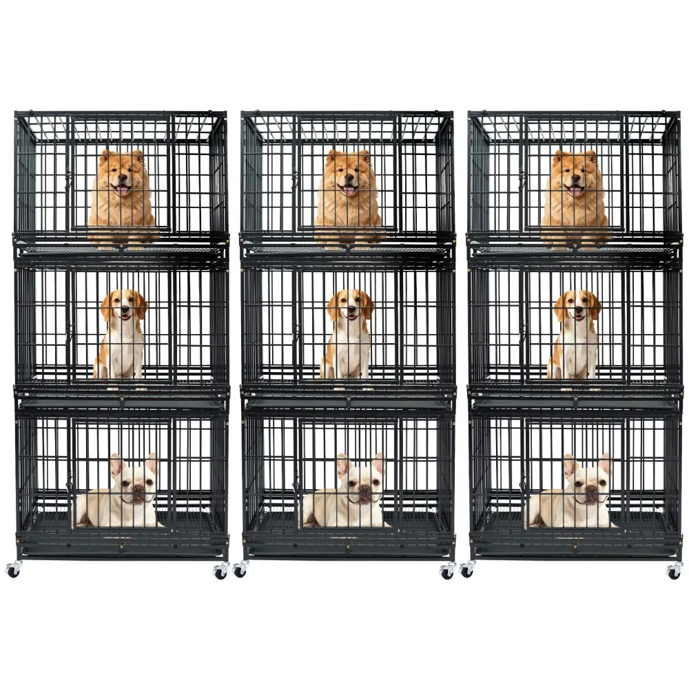 Dog Crate 36 inch 9 pack 70 lbs