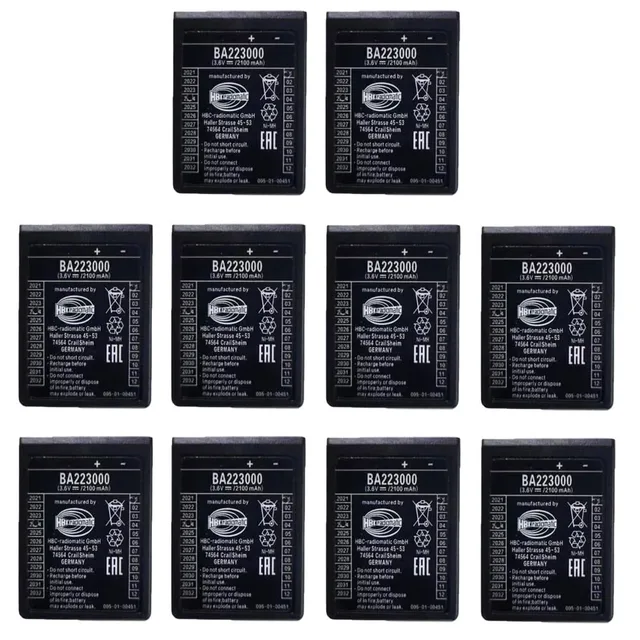 Batteries 3.6v rechargeable 1 pound