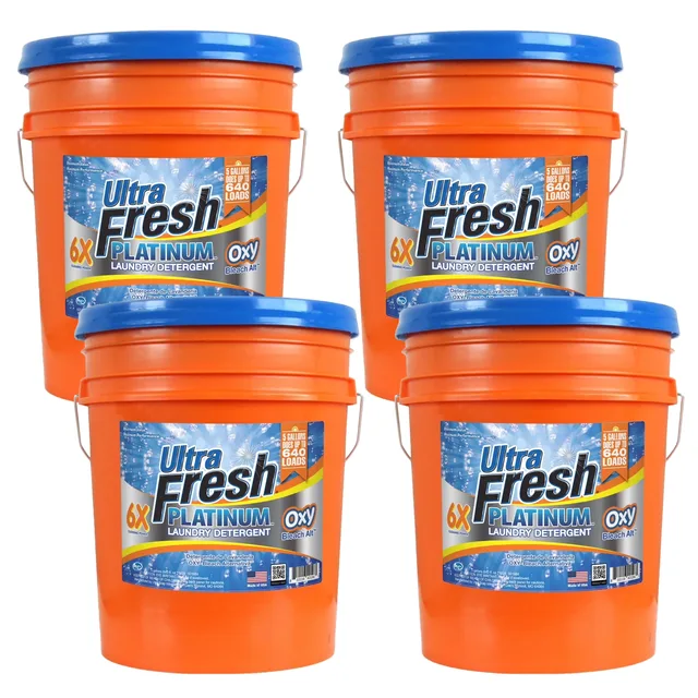 Platinum Laundry 4 pack 5 gallon 14.5 inches