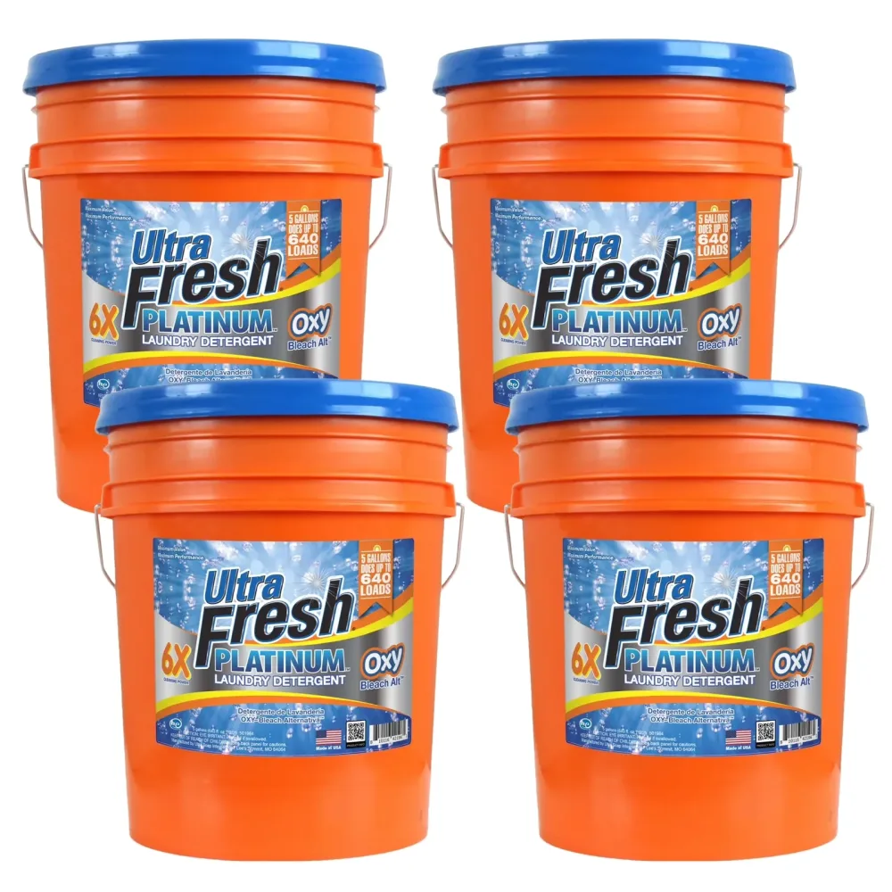 Platinum Laundry 4 pack 5 gallon 14.5 inches