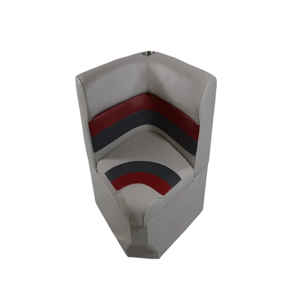Boat Seating gray red 28oz
