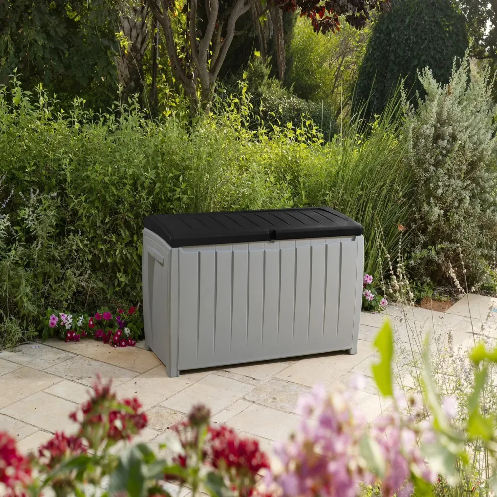Storage 90 gallon brown black