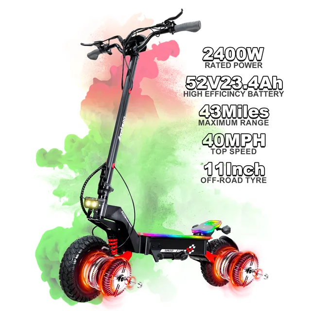 Electric Scooter 2400w 52v foldable