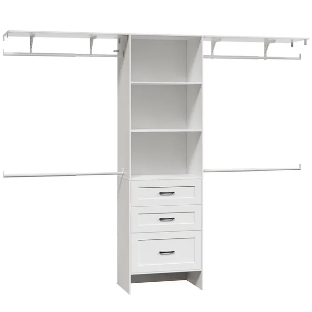 Storage white 95.7" 15"