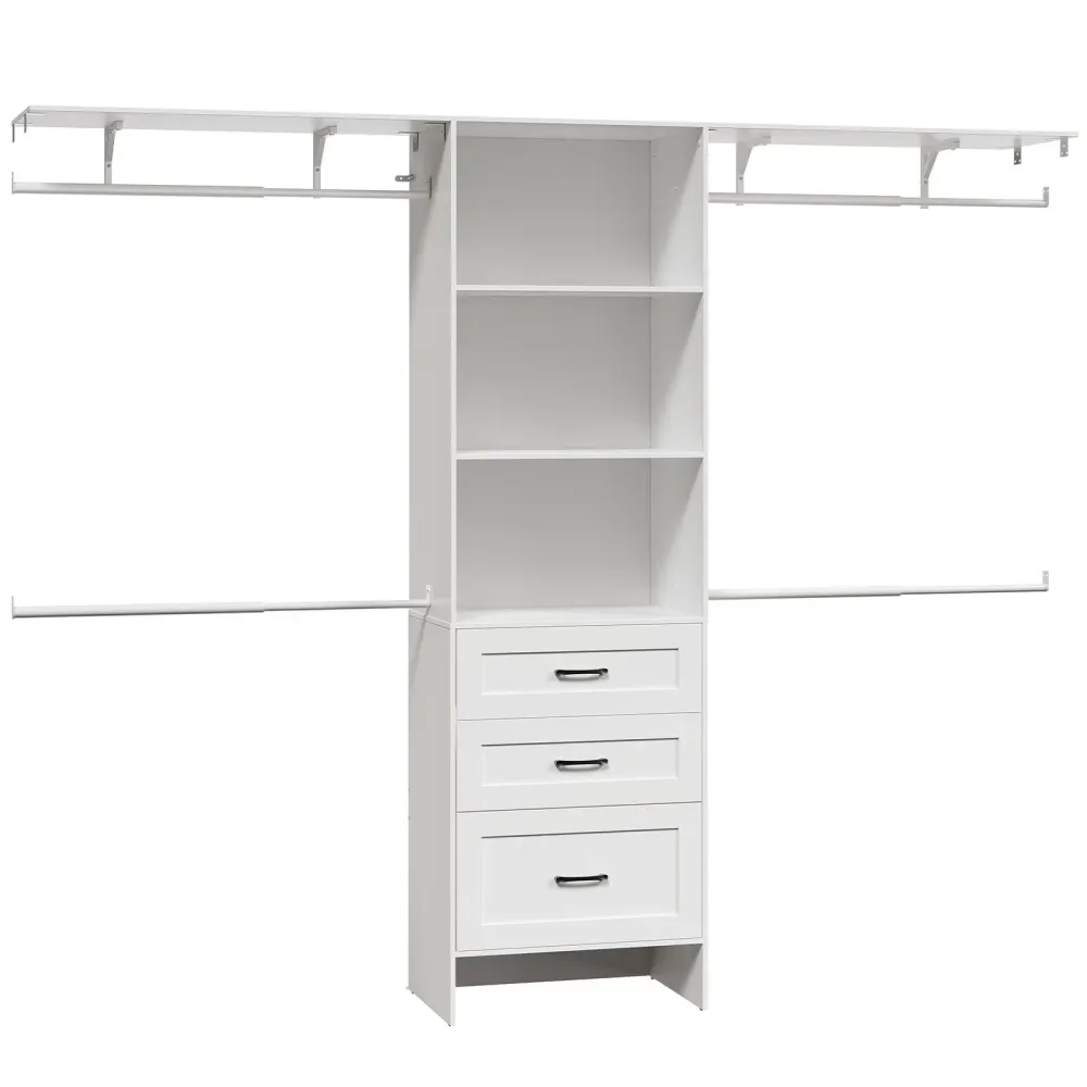 Storage white 95.7" 15"