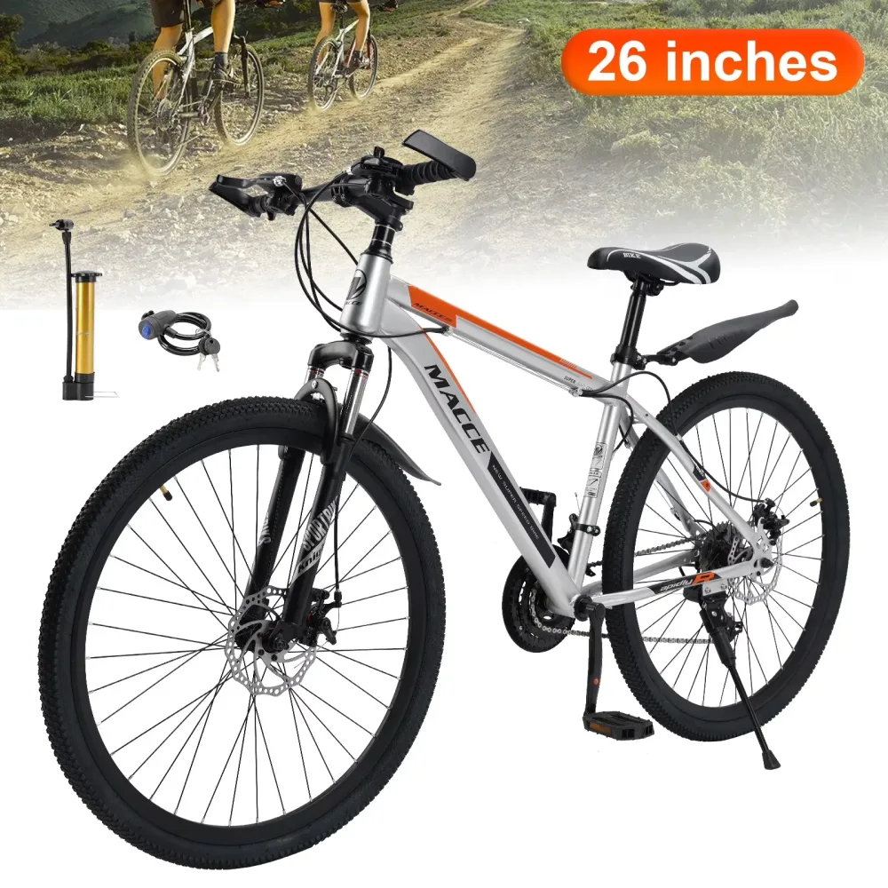 Mountain Bike 26" silver