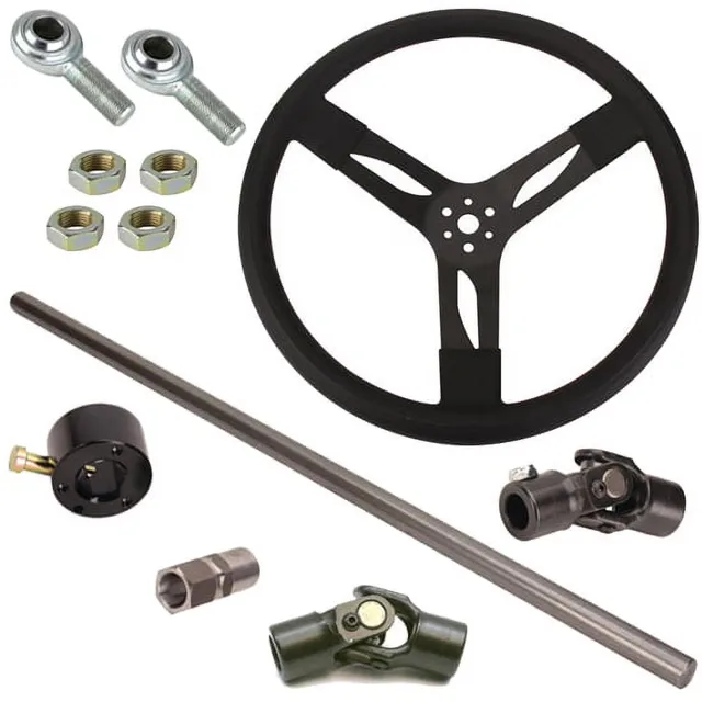 Steering Column 4" 757" black