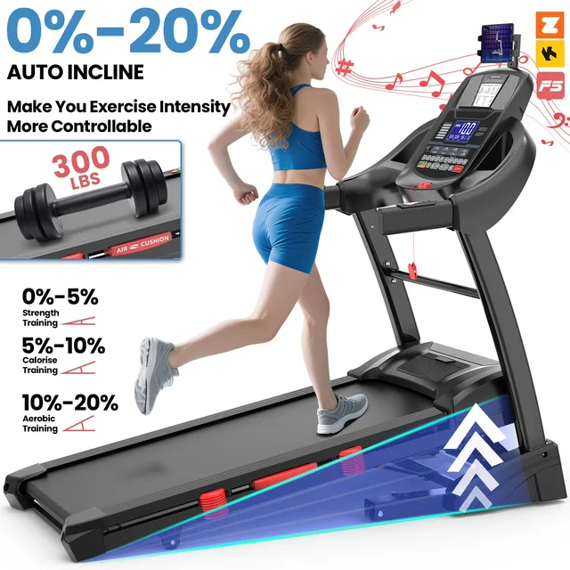 Running Machine 5.0hp 300 lb folding