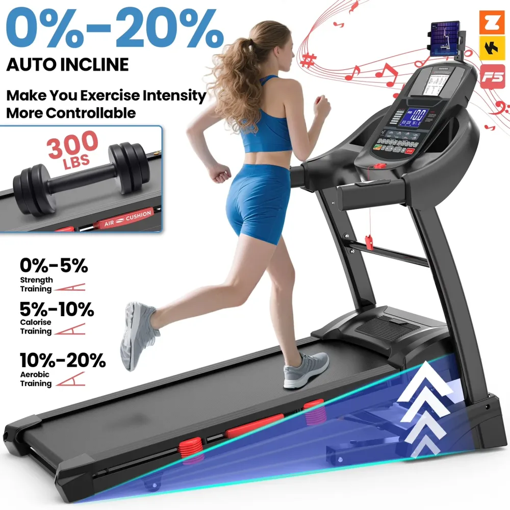 Running Machine 5.0hp 300 lb folding
