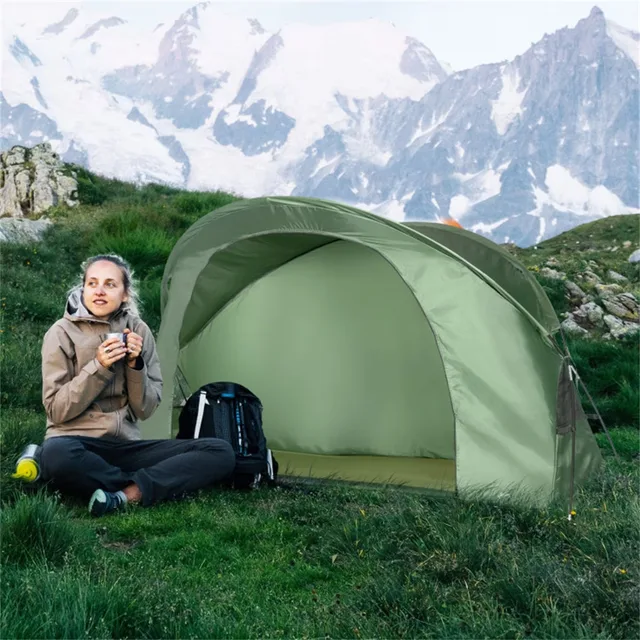 Camping Tent 1 person waterproof 6.5 ft