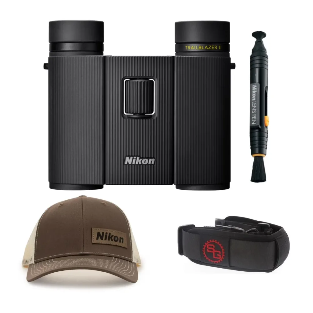 Compact Binoculars black waterproof folding
