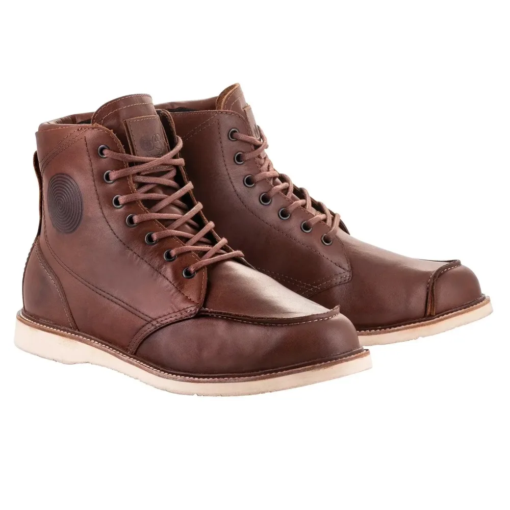 Mens Motorcycle brown 1.4-1.6mm 62 oz