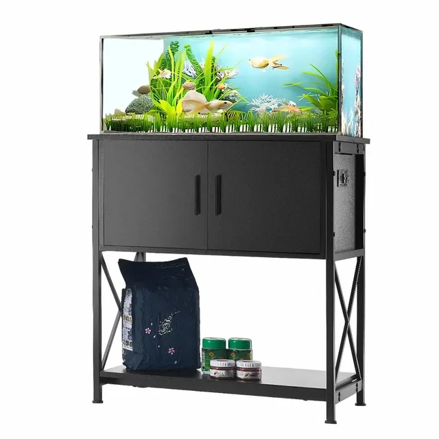 Aquarium Stand 29 gallon 242.5lbs black