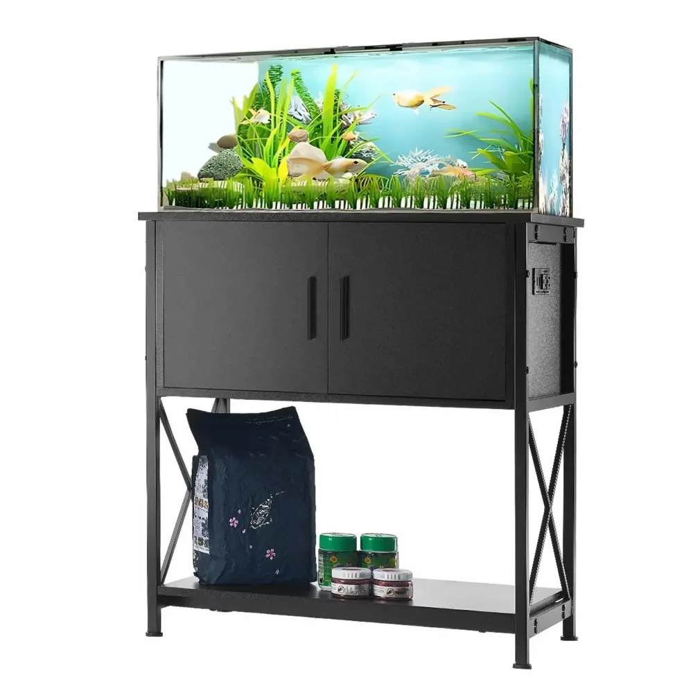 Aquarium Stand 29 gallon 242.5lbs black