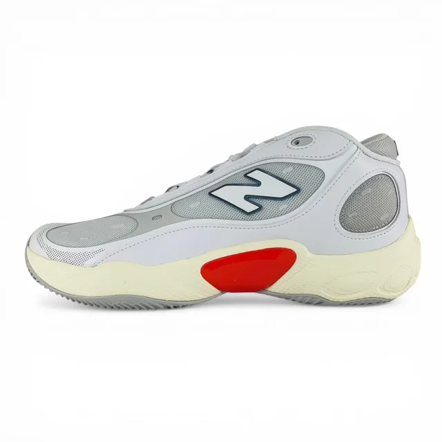 Basketball white red locking